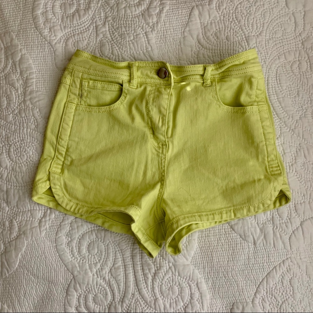 Yellow Shorts